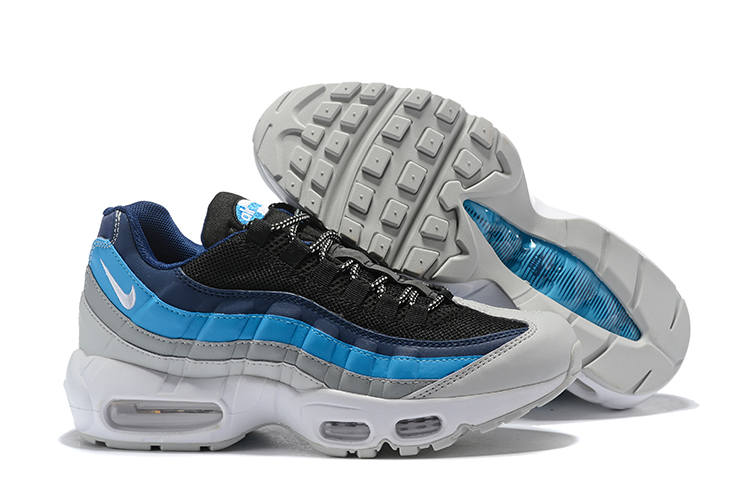 New Nike Air Max 95 Black Blue Grey